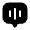 Chat Square Call Icon from Solar Bold Set