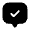 Chat Square Check Icon from Solar Bold Set