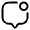 Chat Unread Icon from Solar Linear Set