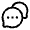 Dialog Icon from Solar Linear Set
