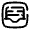 Inbox Archive Icon from Solar Broken Set