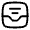 Inbox Line Icon from Solar Linear Set