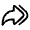Multiple Forward Right Icon from Solar Linear Set