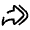 Multiple Forward Right Icon from Solar Broken Set