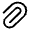 Paperclip Icon from Solar Bold Set