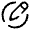 Pen New Round Icon from Solar Broken Set
