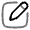 Pen New Square Icon from Solar Line Duotone Set