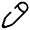 Pen Icon from Solar Broken Set