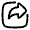 Square Forward Icon from Solar Linear Set