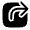Square Share Line Icon from Solar Bold Set