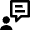 Messages People Man Bubble Chat Icon from Nova Line Set