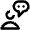 Messages People Man Bubble Round Icon from Nova Line Set
