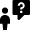Messages People Man Bubble Square Question Icon from Nova Solid Set