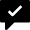 Message Chat Check Icon from Nova Solid Set