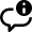 Message Chat Round Information 1 Icon from Nova Line Set