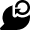 Message Chat Round Return Icon from Nova Solid Set