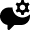Message Chat Round Setting 1 Icon from Nova Solid Set