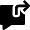 Message Chat Square Forward Icon from Nova Solid Set