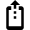 Smartphone Action Airdrop Send Icon from Nova Solid Set