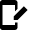 Smartphone Action Edit Icon from Nova Solid Set