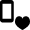 Smartphone Action Favorite Heart Icon from Nova Solid Set