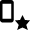 Smartphone Action Favorite Star Icon from Nova Solid Set
