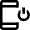 Smartphone Action Power Button Icon from Nova Line Set
