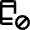 Smartphone Action Restrict Icon from Nova Line Set