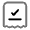Bill Check Icon from Solar Line Duotone Set