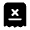 Bill Cross Icon from Solar Bold Set