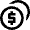 Coins Dollar Icon from Nova Line Set