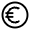 Euro Icon from Solar Linear Set