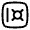 Safe Square Icon from Solar Linear Set