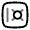 Safe Square Icon from Solar Line Duotone Set