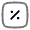 Sale Square Icon from Solar Line Duotone Set
