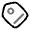 Tag Icon from Solar Line Duotone Set