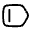 Tag Horizontal Icon from Solar Linear Set