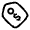 Tag Price Icon from Solar Linear Set