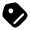 Tag Icon from Solar Bold Set