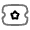 Ticker Star Icon from Solar Line Duotone Set