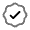 Verified Check Icon from Solar Line Duotone Set