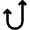Curve Arrow Icon from Nova Line Set