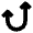 Curve Arrow Icon from Nova Solid Set