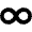Infinite Loop 1 Icon from Nova Solid Set