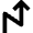Zigzag Arrow 3 Icon from Nova Solid Set