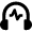 Headphone On Icon from Nova Solid Set