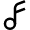 Music Note Icon from Nova Line Set