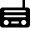 Music Radio 1 Icon from Nova Solid Set
