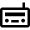 Music Radio 1 Icon from Nova Line Set