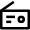 Radio Icon from Nova Line Set